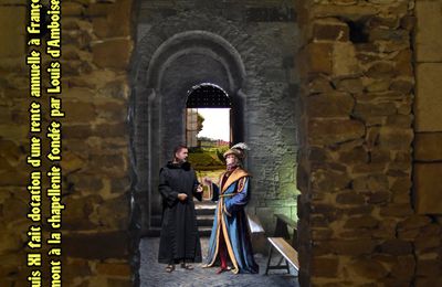 1462 Louis XI fait dotation d'une rente annuelle à François Ier du Puy du-Fou pour l'abbaye de Talmont à la chapellenie 
