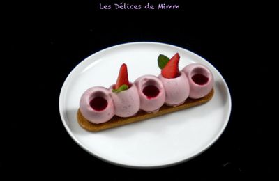 Petits bavarois aux fraises 