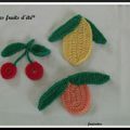 Corbeille de fruits au crochet...