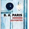 ~ Derrière les portes, B.A. Paris