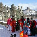 10h30 départ pour les pistes, il fait beau et on