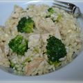 Risotto poulet/brocolis