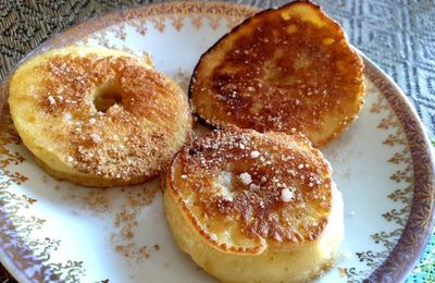 "BEIGNETS" AUX POMMES...À LA POÊLE