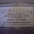 PU 010 boite publicitaire metallique gyraldose