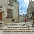 Sainte Catherine de Fierbois, la maison du Dauphin Charles VII et L'aumônerie (Time Travel de la chevauchée de Jeanne d'Arc)