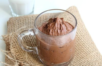 Mousse au chocolat végétale