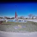 Rond-point à Sanliurfa (Turquie)