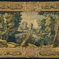Verdure fine avec plan d’eau. Paris, ateliers du Faubourg Saint Marcel. Période Pré-Gobelins. Premier quart du XVIIe siècle 