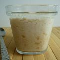 "yaourts-gâteaux" maison hyperprotéinés aux céréales avec pommes et oranges séchées (sans sucre) 