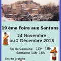 Foire aux santons de Pierrefeu du Var