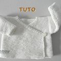 tutoriel tricot bb, tricot bebe, tuto, patron, explications, modèle layette bb a tricoter pdf