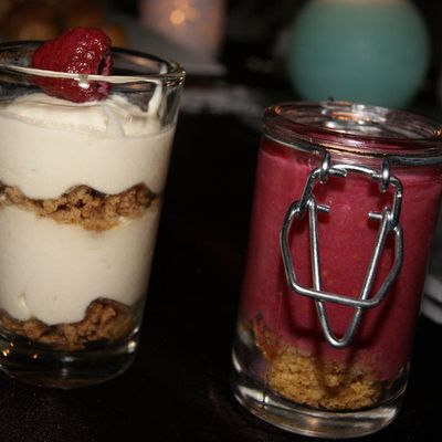 Desserts sans gluten, ni caséine.