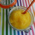mango curd (crème de mangue)