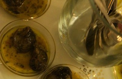 Crème d'Escargots au Beurre d'Ail Confit (Recette Bernard Loiseau)