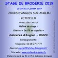 Stage de Broderie