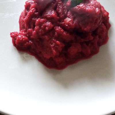 Purée betterave-carotte