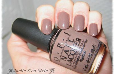 OPI-Over the taupe