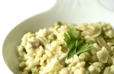 Risi e bisi (riz et petits pois)