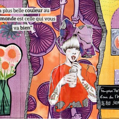 Merci Fanny et Sikumut du forum "L'art du Mail-art"