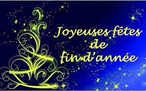 JOYEUSE FÊTE DE FIN D'ANNEE 