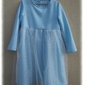 Robe de princesse des neiges