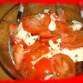 le classique mozza tomates :)