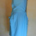 R811 : Robe turquoise T.38