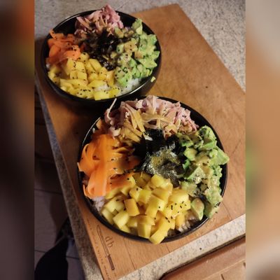 Riz vinaigré pour Poke bowl