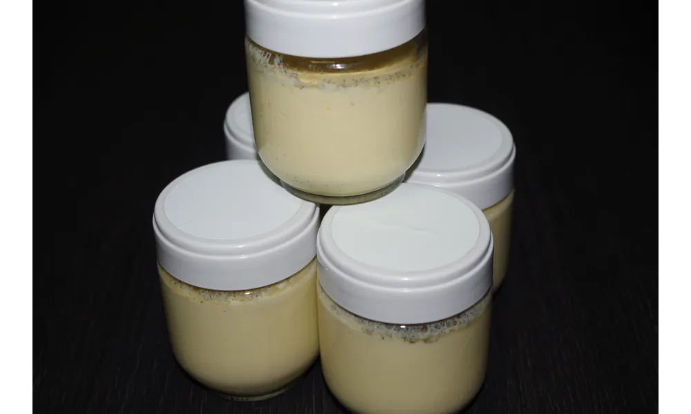 PETITS POTS DE CREME A LA VANILLE AU TM
