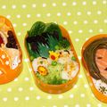 . Fleur de carotte, algue nori, riz Thaï,