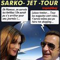 Sarkozy au Mexique : les Antilles vues d'en haut...