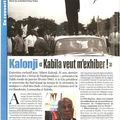 Interview de Albert Kalonji dans "Le Vif"