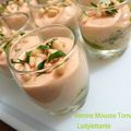 Verrine Mousse de Tomate et Pesto