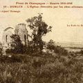 Le 272e RI quitte Tahure 12 octobre 1915.