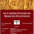 ￼les CAHIERS INTEGRES de MEDECINE ÉGYPTIENNE - II (CIME-II)