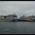 les paquebots AÏDASTELLA et RUBY PRINCESS