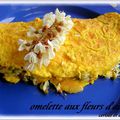 OMELETTE AUX FLEURS D'ACACIA