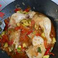 POULET BASQUAISE A MA FACON