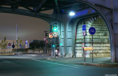 Quand le pont Bir Hakeim est au vert