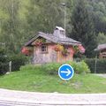 Rond-point à Chamonix