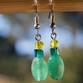 BOUCLES D'OREILLES "AVENTURINE" *14 €