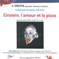 Einstein, l'amour et la pizza