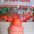 Macarons à la Fraise Tagada (tsoin tsoin) !