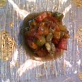 Tartare de tomates au kiwi On reste dans le kiwi