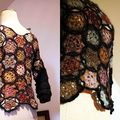 un deuxieme pull au crochet IMPRO!!