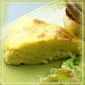 Clafoutis de courgettes au chèvre