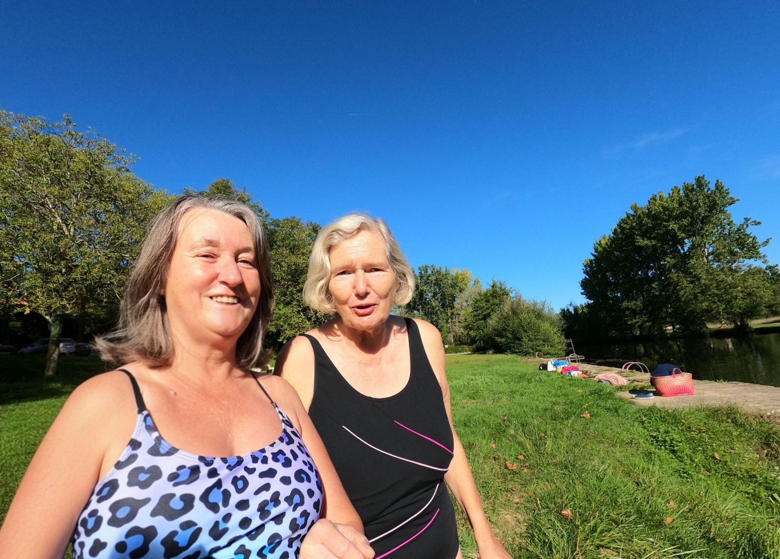 Dordogne nage en eau froide