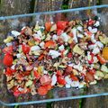 Légumes d'été rôtis en salade