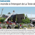 Incendie de magasin