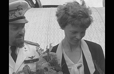 Italo Balbo et Amelia Earhart